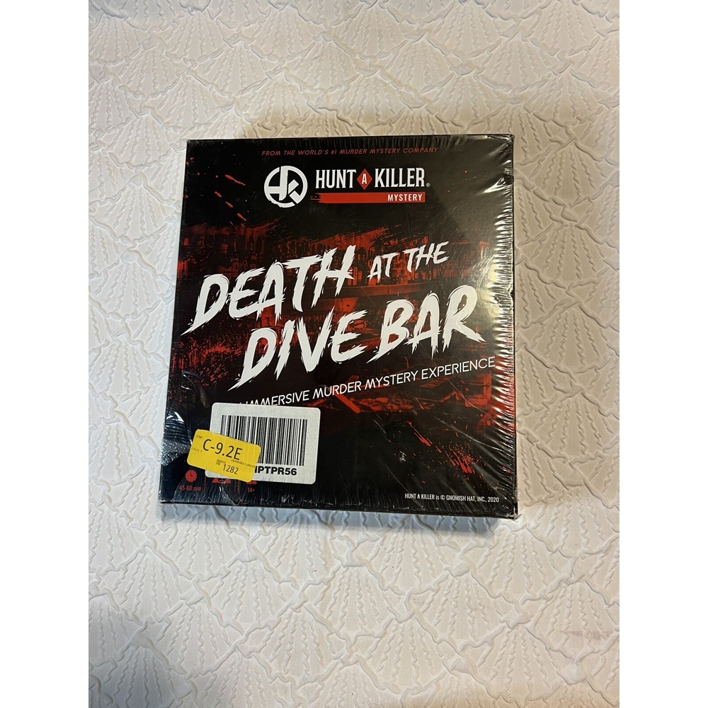 Hunt A Killer Murder Mystery Death At The Dive Bar Board Game BRAND NEW SEALED